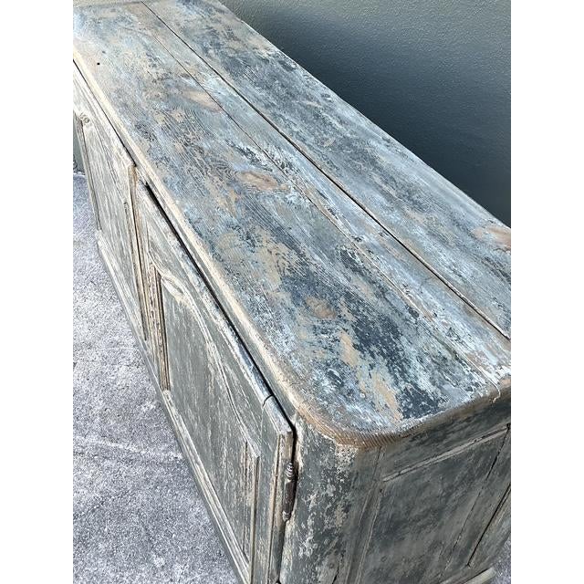 Vintage 19th Century Patinated French Sideboard For Sale - Image 9 of 12