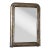 Antique French Louis Philippe Silvered Giltwood Mirror – Late 19th Century For Sale