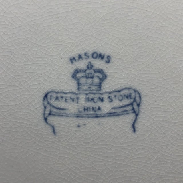 Late 19th Century Antique Mason's Ironstone Charger Plate For Sale - Image 5 of 5