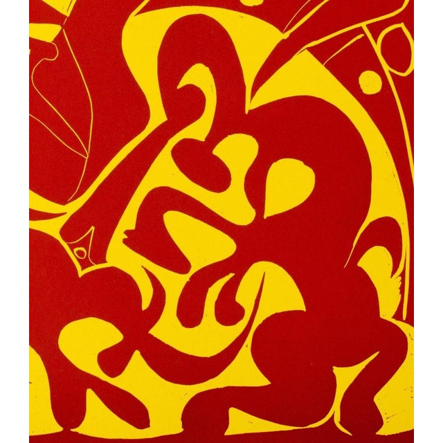 Pablo Picasso, Red and Yellow Spade, Etching For Sale - Image 3 of 4