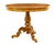 Hand-Carved and Inlaid Elm Side Table, 1870s For Sale - Image 10 of 10
