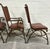 Early 21st Century Organic Modern Minimalist Southwestern Rustic Style Dining Chairs - Set of 4 For Sale - Image 5 of 12