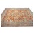 1900 - 1909 Antique Persian Sultanabad Wool 9 x 12 Rust, Navy & Ivory Handmade Area Rug #1140095 For Sale - Image 5 of 12