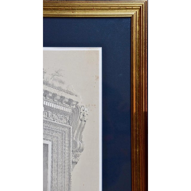 Printmaking Materials "The Doorway of Baalbec": A David Roberts ' 19th Century Hand Colored Lithograph, 1849 For Sale - Image 7 of 7