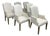 Restoration Hardware Hudson Camelback Dining Armchairs, Set of Six For Sale