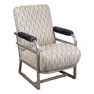 Mid Century Deco Style Armchair by Goodyear For Sale
