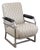 Mid Century Deco Style Armchair by Goodyear For Sale