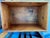 Brown Early American Primitive Antique Wooden Quilt/Blanket Box Chest For Sale - Image 8 of 10