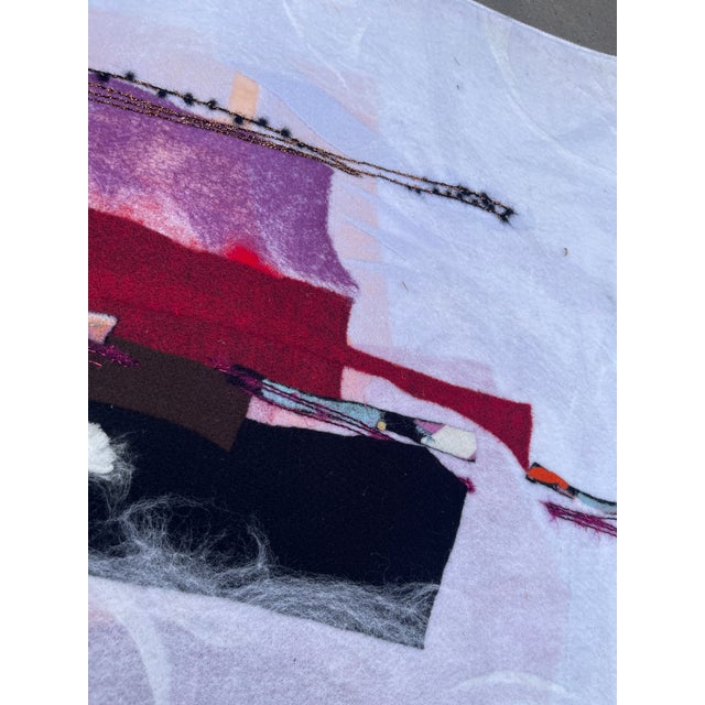 1990s Hand-Made Wool Tapestry from Smadar Livne, 1990s For Sale - Image 5 of 11