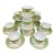 English Tea Cups and Saucers by Royal Standard Bone China Made in England - Set of 11 For Sale