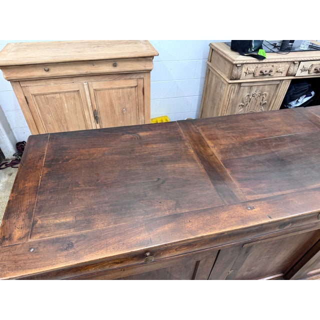 Brown 19th Century French Server For Sale - Image 8 of 11