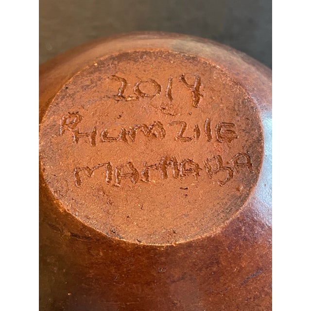Early 21st Century African Zulu Pottery Vessels- a Set of 3 For Sale - Image 5 of 8