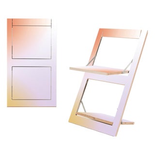 Fläpps Folding Chair – Sunrise by Joa Herrenknecht for Ambivalenz For Sale