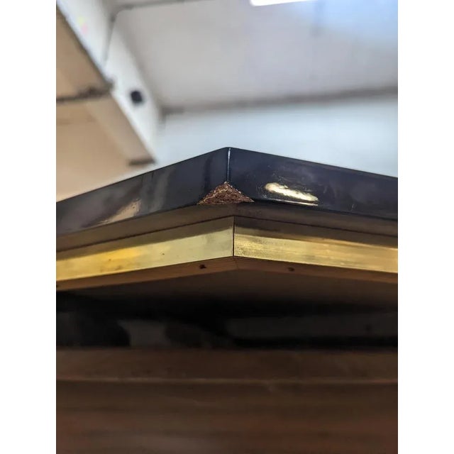 Wood Black Dining Table from DLG Maville For Sale - Image 7 of 10