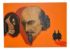 John Mackay, Double Sided Painting, 2010, Oil on Canvas