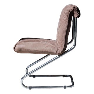 Bauhaus Chairs with Tubular Steel Frame, 1970s, Set of 4 For Sale