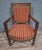 Traditional Empire Office Chair in Walnut For Sale - Image 3 of 8