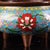 Vintage Cloisonne Enamel Incense Burner – 5.1" Gilt Tripod Censer With Twin Handles For Sale - Image 9 of 10