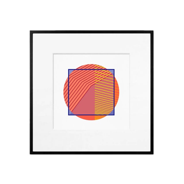 Rhythmic No.2, Fine Art Print, Framed For Sale