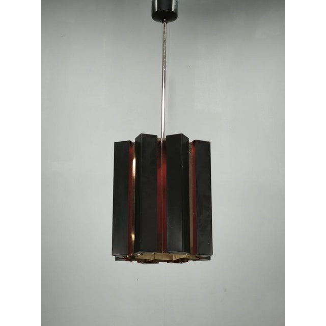 Vintage Space Age Pendant Light by Napako, Czechoslovakia, 1960s For Sale - Image 14 of 15