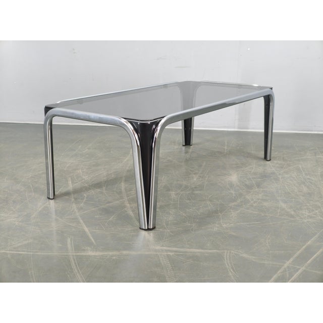 Metal Mid-Century Modern Coffee Table, 1970s For Sale - Image 7 of 9