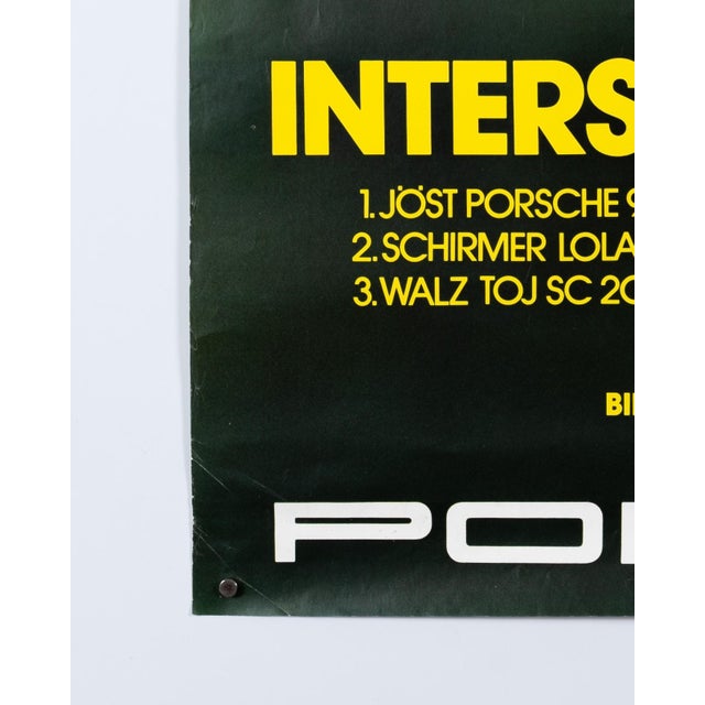 Original Porsche Poster by Strenger Advertising Agency For Sale - Image 6 of 10