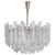 Large Soria Chandelier in Ice Glass from Kalmar, Germany, 1970 For Sale - Image 14 of 14