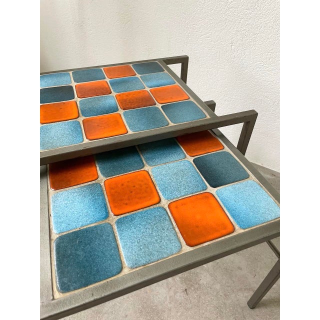 Vintage Nesting Tables, 1960s, Set of 3 For Sale - Image 17 of 18