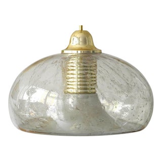 Original 1970s Doria Glass Ceiling Lamp For Sale