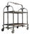 French Serving Trolley in Metal For Sale