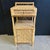 Wicker Bedside Table with Drawer, Shelf and Cupboard For Sale - Image 5 of 7