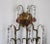 1940s Italian Gilt Metal Crystal Beaded Amethyst Wall Sconces - a Pair For Sale In Palm Springs - Image 6 of 13