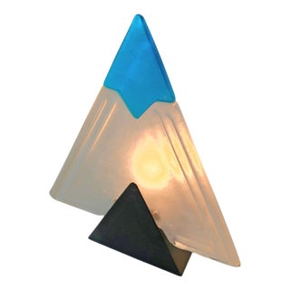 Murano Glass Table Lamp, 1970s For Sale