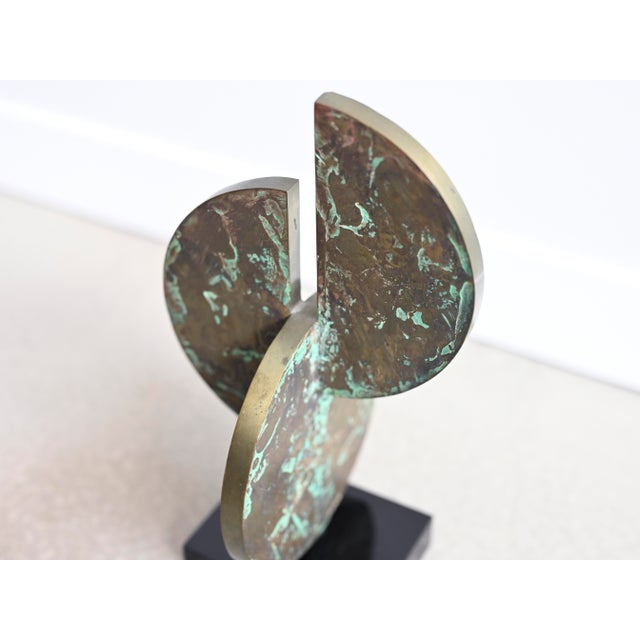 Mid-Century Modern Vintage Bronze Sculpture by Gordon Hammond Smith For Sale - Image 3 of 10
