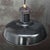 Vintage Factory Pendant Lamp in Black Enamel by Gal For Sale - Image 4 of 6
