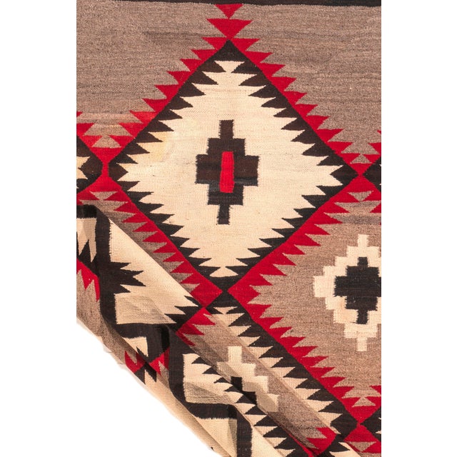 Textile Vintage Navajo Style Rug 3ft 8in X 6ft For Sale - Image 7 of 12