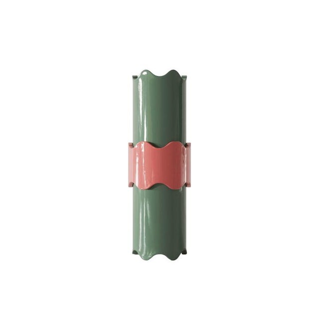 Malone Wall Light in Ceramic with Glossy Lacquered Finish by Popus Editions For Sale - Image 6 of 12