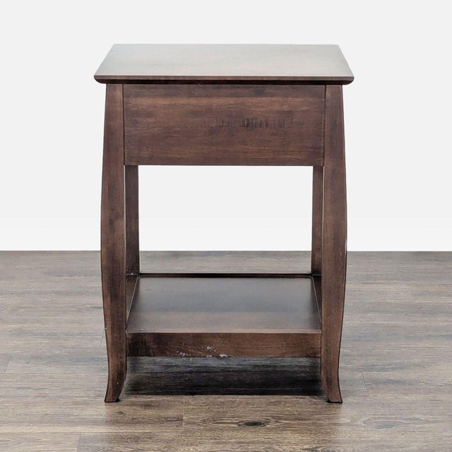 Baronet One Drawer Nightstand With Open Shelf For Sale In San Francisco - Image 6 of 10