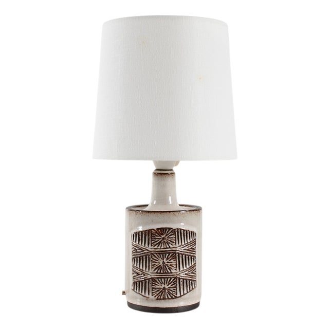 Danish Modern Ceramic Table Lamp, 1960s For Sale