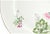 Vintage Bavarian porcelain four-piece place settings with for service for four in a vibrant purple and raspberry thistle...