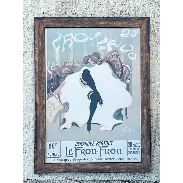 Vintage French Can Can Poster For Sale - Image 12 of 12