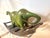 Antique Hand Carved Wooden Dinosaur - Folk Art Children's Rocker For Sale In Chicago - Image 6 of 12