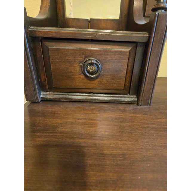 This piece of furniture has been passed on from the original owner of the house, to the next owner, now to us with the...