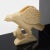 This stunning French Art Deco Galalith bookend set was hand-crafted in the 1930s. The set features two eagles with spread...