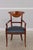 1980s Set of 6 Biedermeier Style Satinwood Dining Chairs For Sale - Image 5 of 16