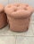 Textile Pair of 1990s Custom Ottomans For Sale - Image 7 of 9