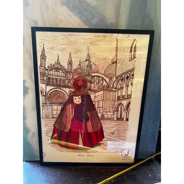Up for consideration is a beautiful vintage SDM Arte Italian signed print in a frame. This would look lovely in your home,...