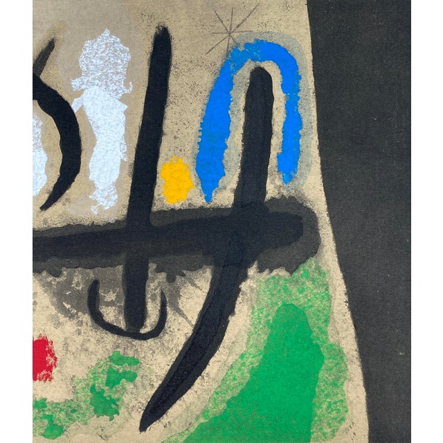 1960s Joan Miro, Oiseau dans un Paysage, 1960s, Lithograph For Sale - Image 5 of 17