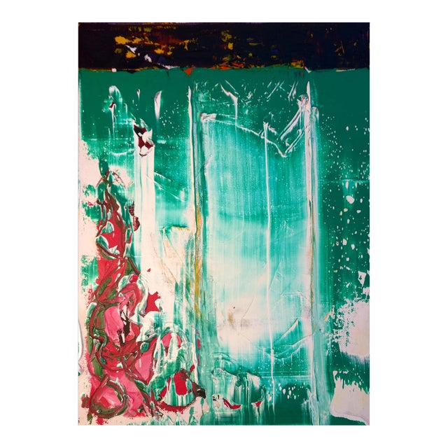 Contemporary Framed Abstract Painting by Diane Grant For Sale