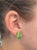 Christina Addison Medium Gum Drop Earrings With Peridot and Pink Topaz and Diamonds - a Pair For Sale In New York - Image 6 of 12